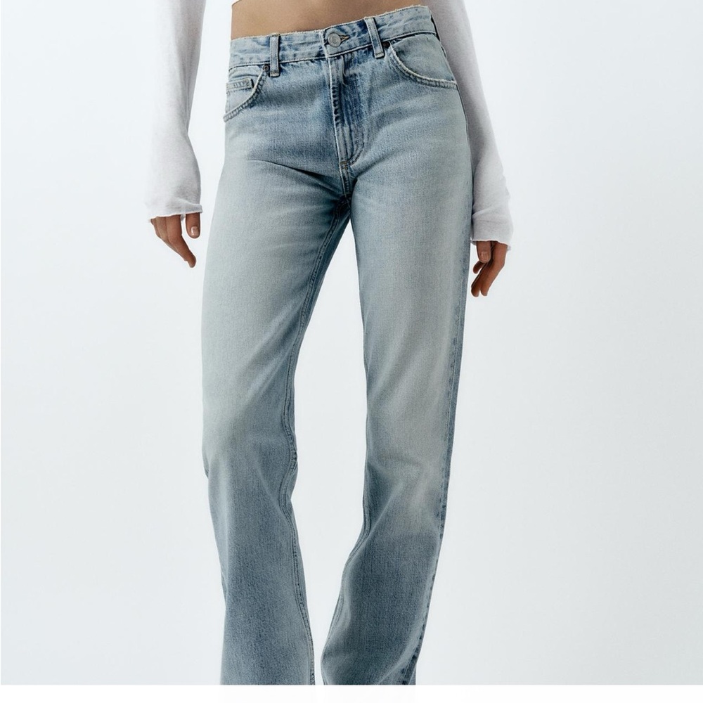 Zara Midrise boyfriend cut jeans - Picture 4 of 7